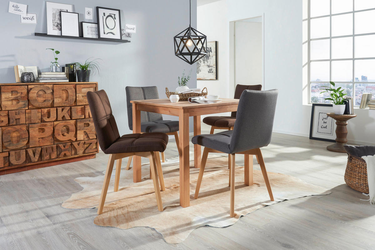 STOL ZA BLAGOVAONICU  boje bukve  drvo      - boje bukve, Design, drvo (80/80/75cm) - Carryhome