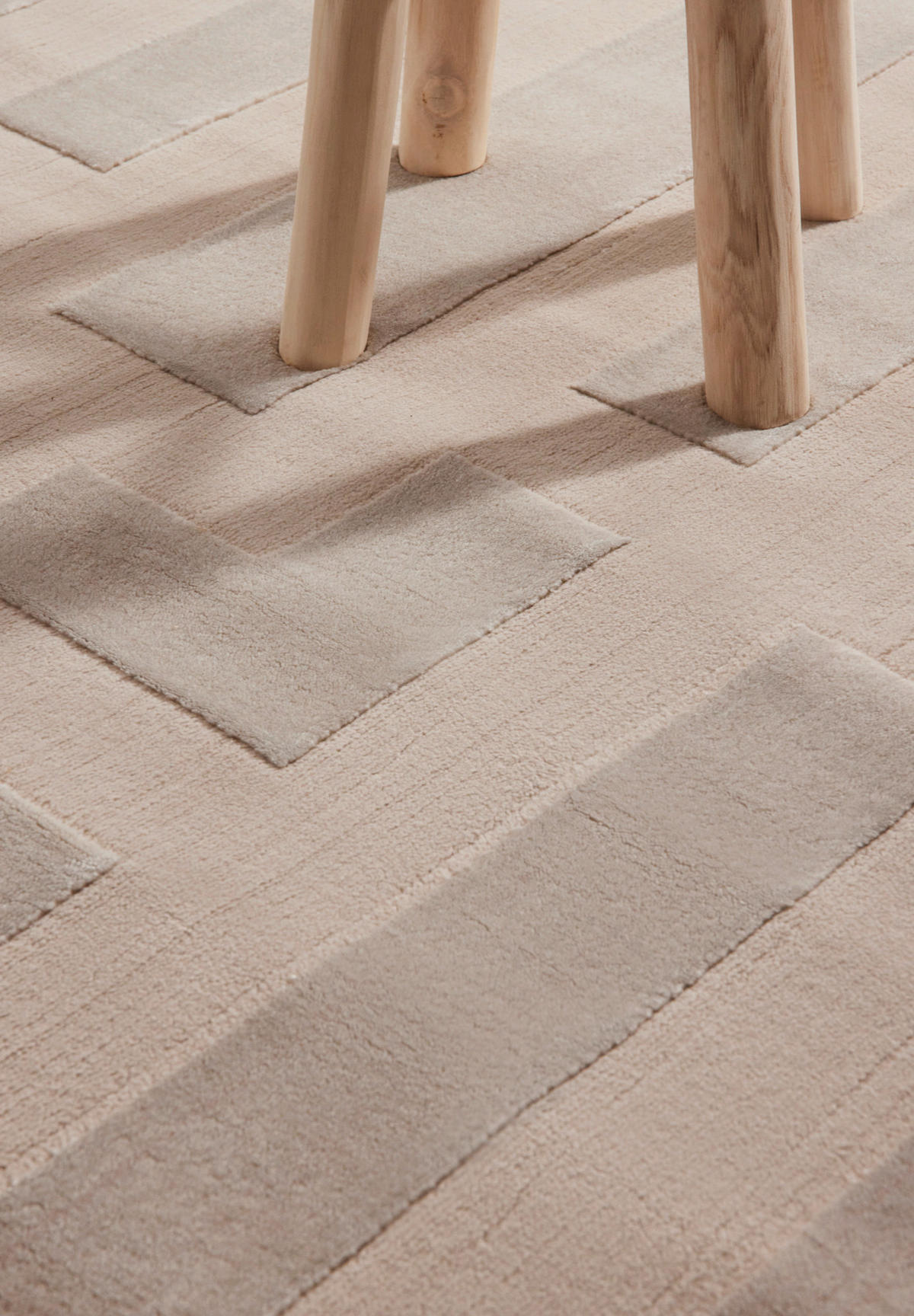WEBTEPPICH 120/170 cm Perles Creme, Beige  - Beige/Creme, Design, Kunststoff (120/170cm) - Elle Decoration