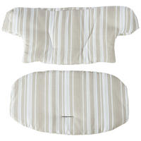 HOCHSTUHLEINLAGE Lunch  - Beige, Basics, Textil (25/50cm) - My Baby Lou