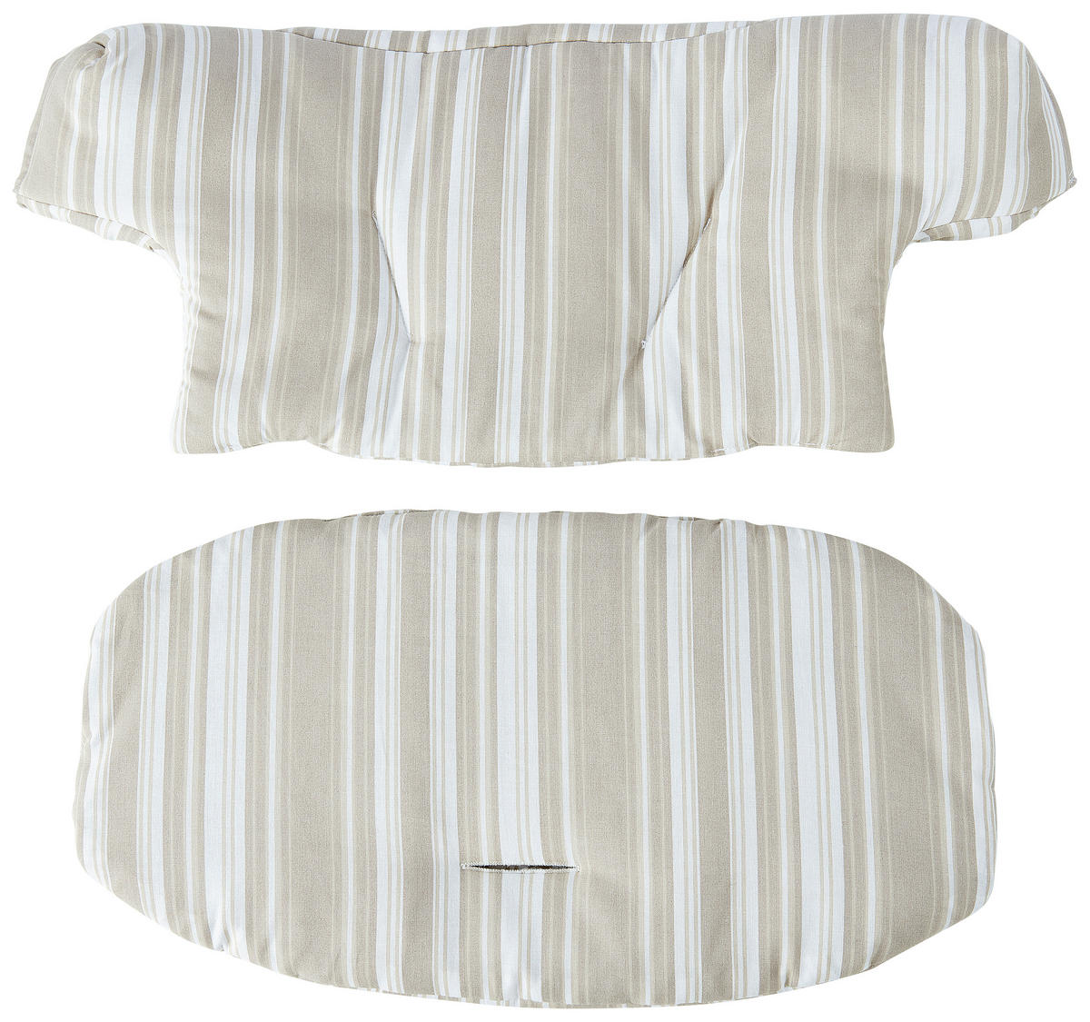 HOCHSTUHLEINLAGE Lunch  - Beige, Basics, Textil (25/50cm) - My Baby Lou