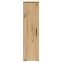 MEHRZWECKSCHRANK 30/115/40 cm  in Eiche Artisan  - Anthrazit/Schwarz, MODERN, Holzwerkstoff/Kunststoff (30/115/40cm) - Carryhome