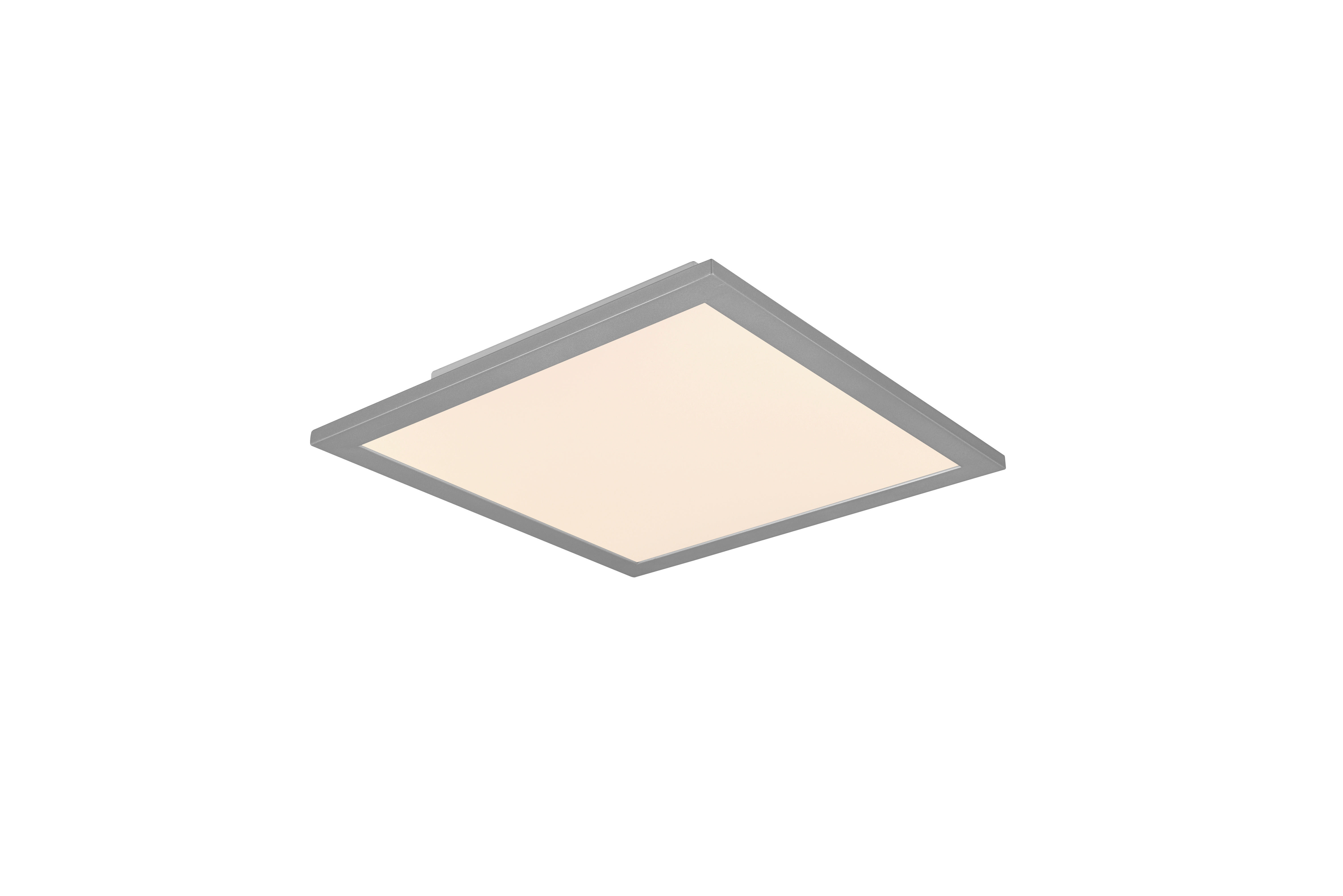 LED-DECKENLEUCHTE Gamma  - Titanfarben, Basics, Metall (30/30/8cm)