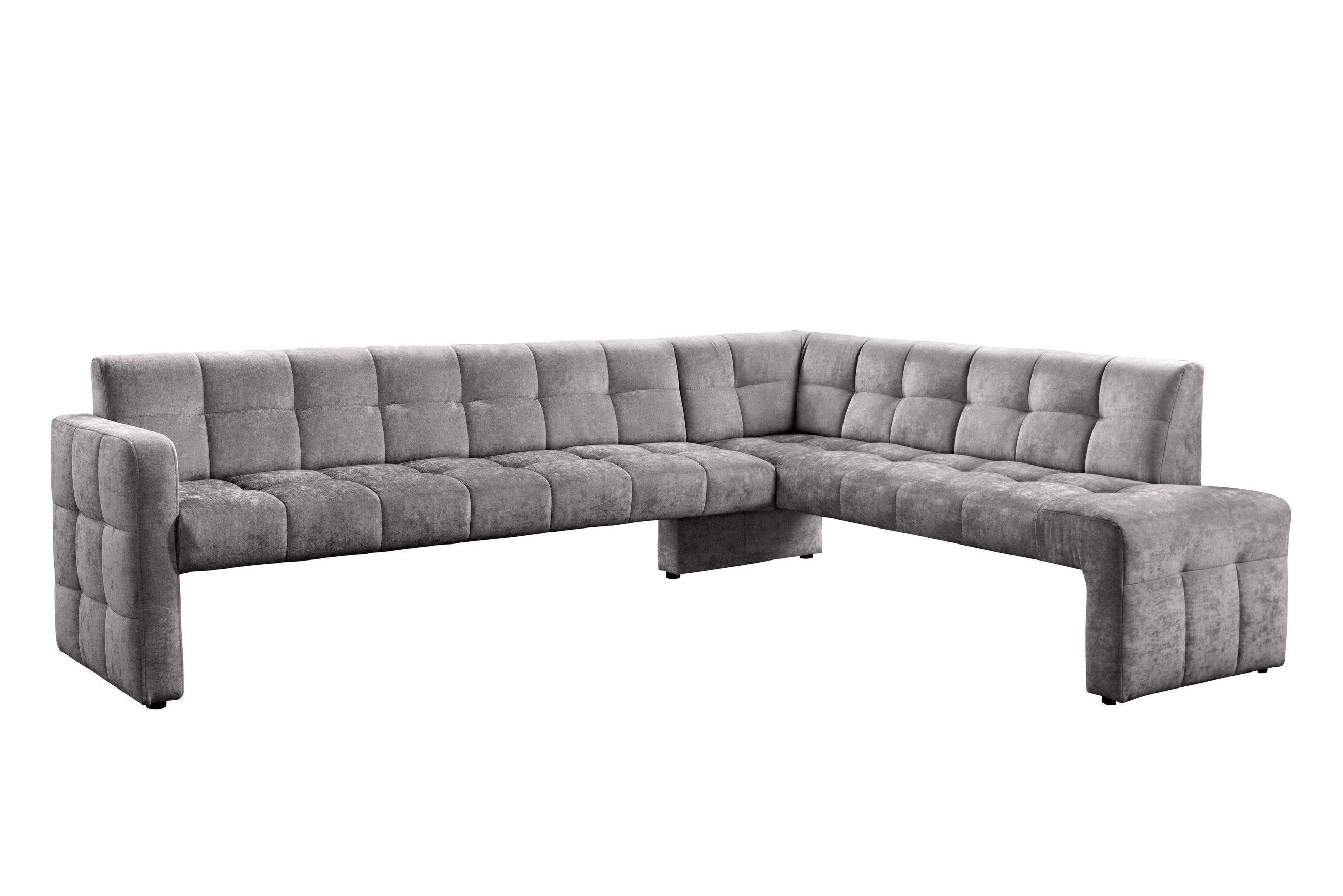 KLUPA KUTNA  cappuccino  drvo, tekstil, drvni materijal      - cappuccino/crna, Moderno, drvni materijal/drvo (265/197cm) - Livetastic