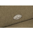 ECKSOFA Olivgrün Struktur  - Schwarz/Olivgrün, Design, Kunststoff/Textil (284/205cm) - Xora