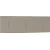 HAKENLEISTE  in Sandfarben  - Sandfarben, Design, Holzwerkstoff/Metall (100/25/3cm) - Moderano