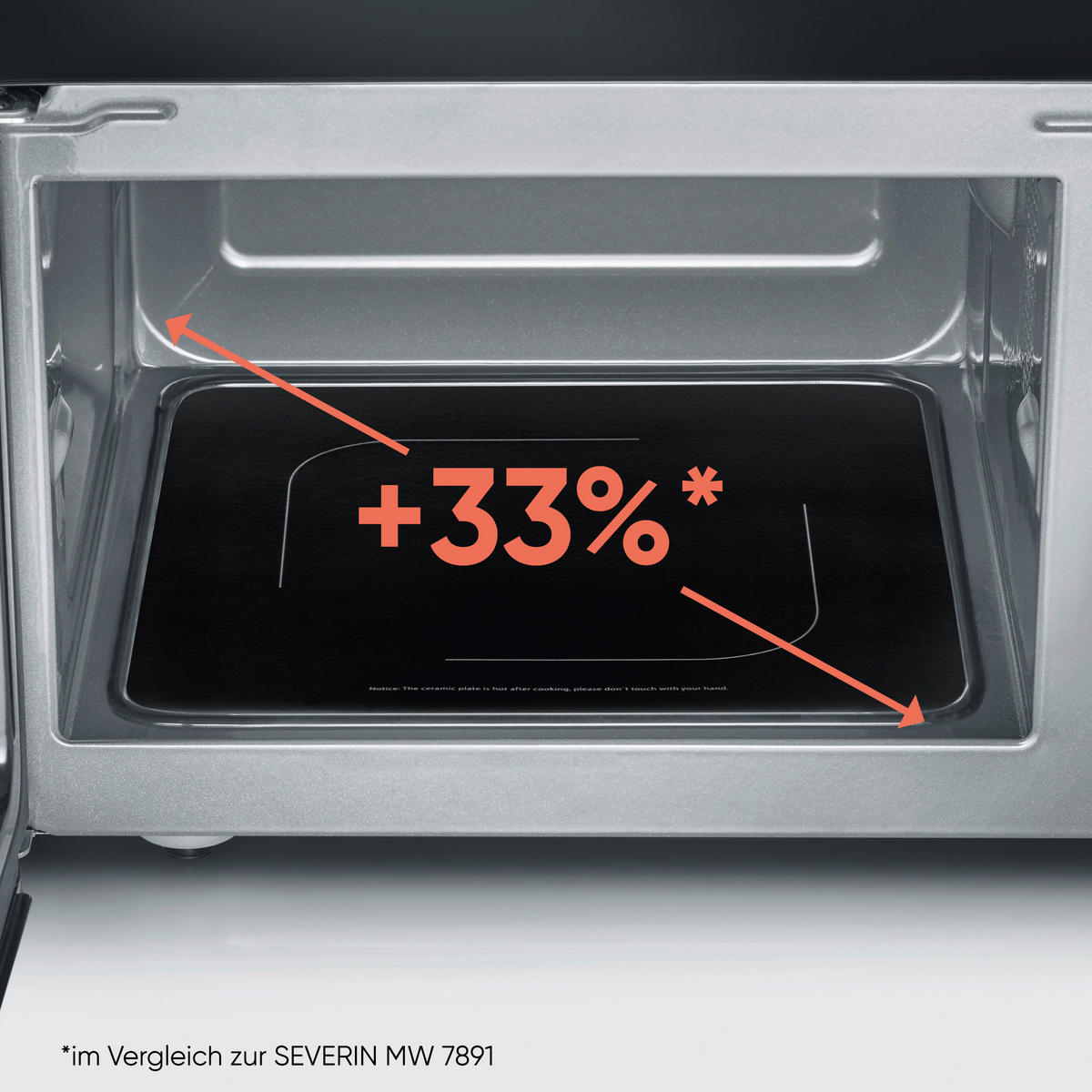 MIKROWELLE MW 7762  - Schwarz, Basics, Glas/Keramik (46,2/27/39,5cm) - Severin