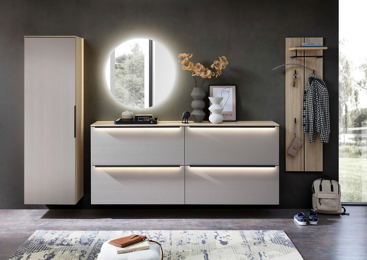 NÁSTĚNNÉ ZRCADLO, 80/80/3 cm,  - Design, sklo (80/80/3cm) - Voleo