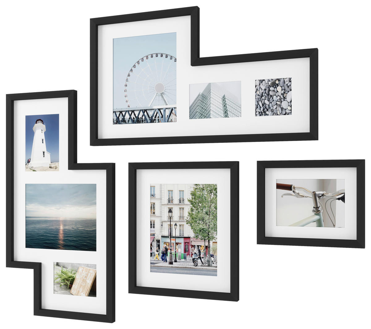 COLLAGERAM 8,3/38,4/69,2 cm  - svart, Design, plast (8,3/38,4/69,2cm) - Umbra
