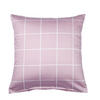 KISSENHÜLLE Giulietta 80/80 cm  - Weiß/Rosa, KONVENTIONELL, Textil (80/80cm) - Janine