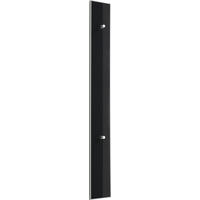 STENSKI OBEŠALNIK - antracit, Design, steklo/leseni material (16/140/7cm) - Novel