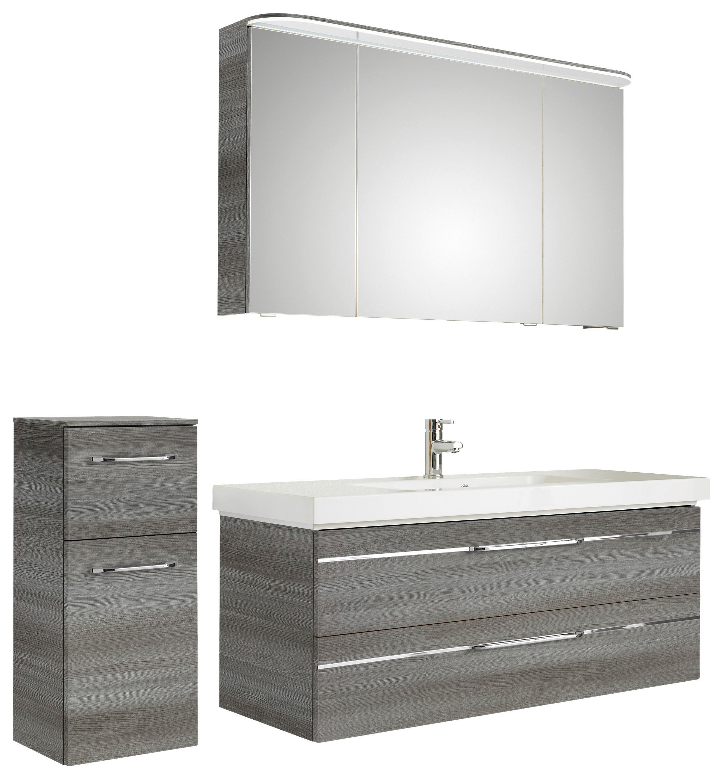 Pelipal Badezimmer Balto Graphit 153 cm