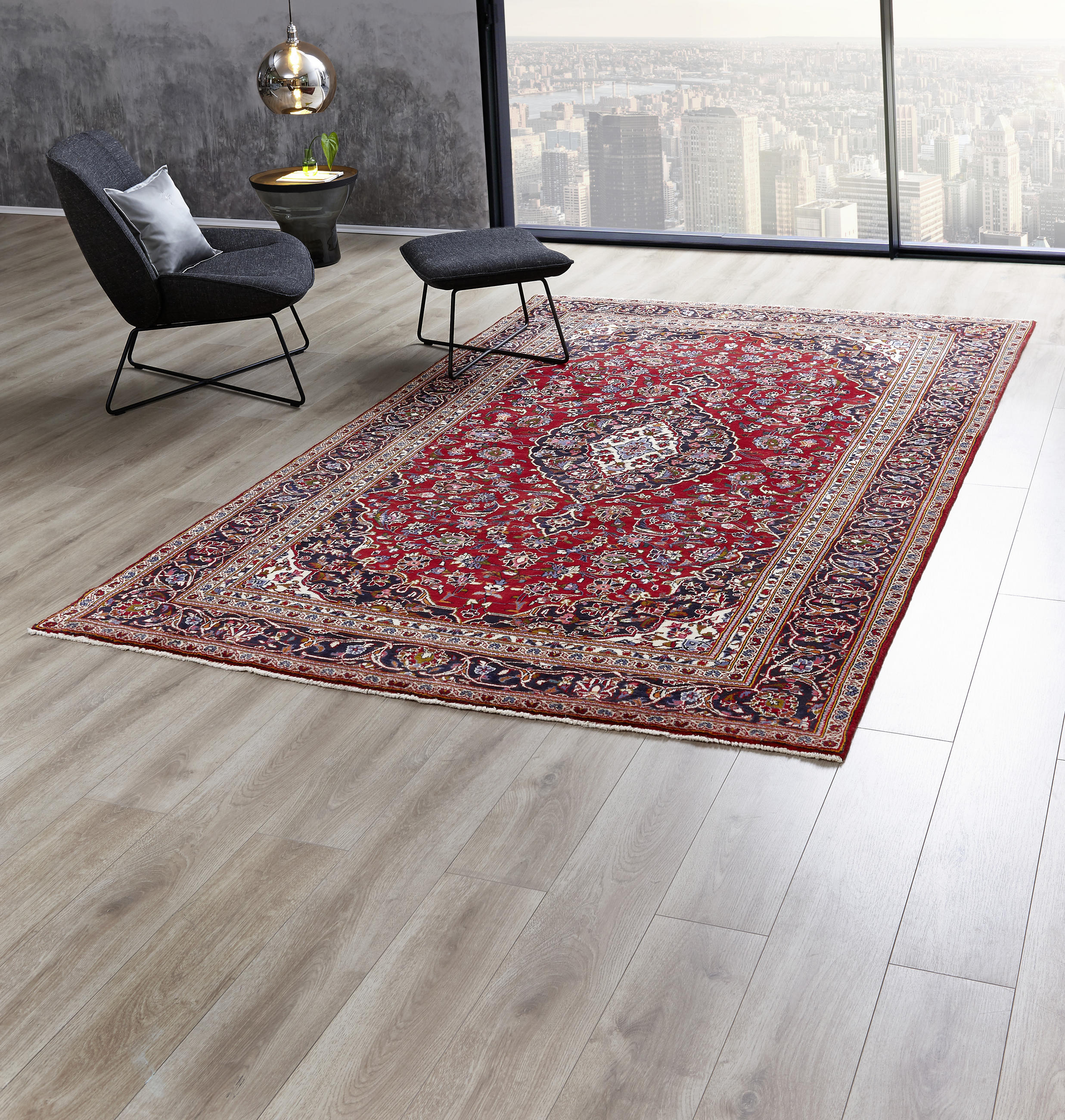 Thumbnail - Cazaris Orientteppich, Mehrfarbig, Textil, 200x300 cm, Teppiche & Böden, Teppiche, Orientteppiche