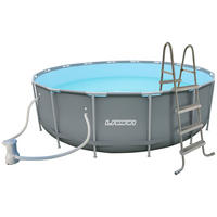 POOLSET 122 LAMAR  - KONVENTIONELL, Kunststoff/Metall (488/122cm) - Atrigo
