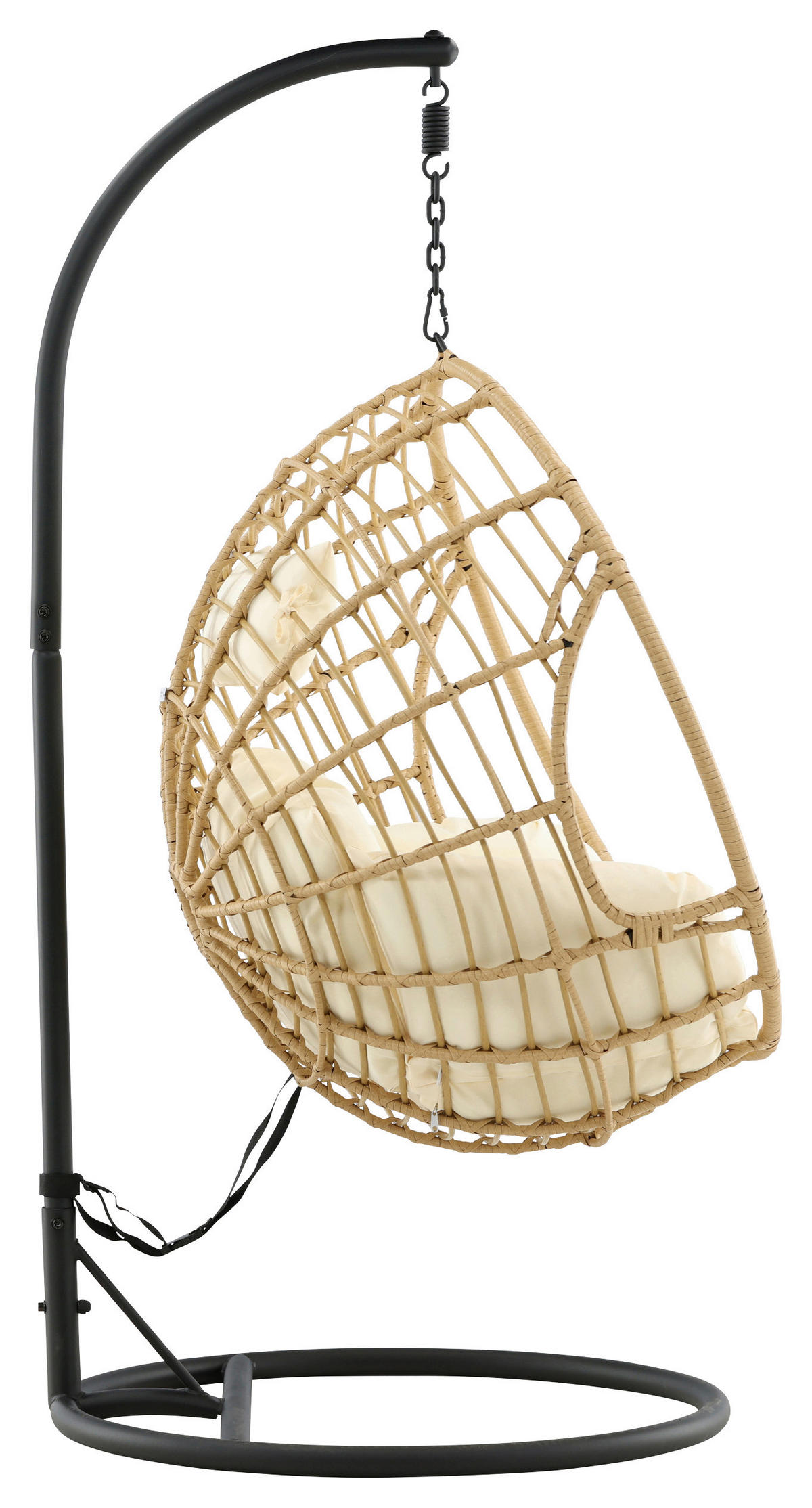 HÄNGESESSEL 105/186/160 cm  - KONVENTIONELL, Holz (105/186/160cm) - Gardenson