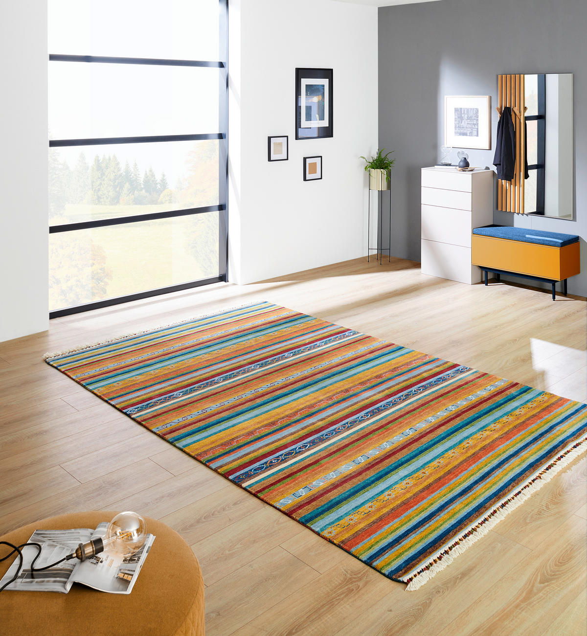 ORIENTÁLNY KOBEREC, 120/180 cm, viacfarebná - viacfarebná, Lifestyle, textil (120/180cm) - Cazaris