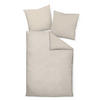 WENDEBETTWÄSCHE Giorgio Makosatin 135/200 cm  - Beige/Weiß, KONVENTIONELL, Textil (135/200cm) - Janine