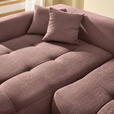 ECKSOFA in Chenille Braun  - Schwarz/Braun, MODERN, Kunststoff/Textil (172/276cm) - Hom`in