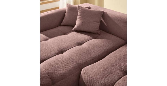 ECKSOFA in Chenille Braun  - Schwarz/Braun, MODERN, Kunststoff/Textil (172/276cm) - Hom`in