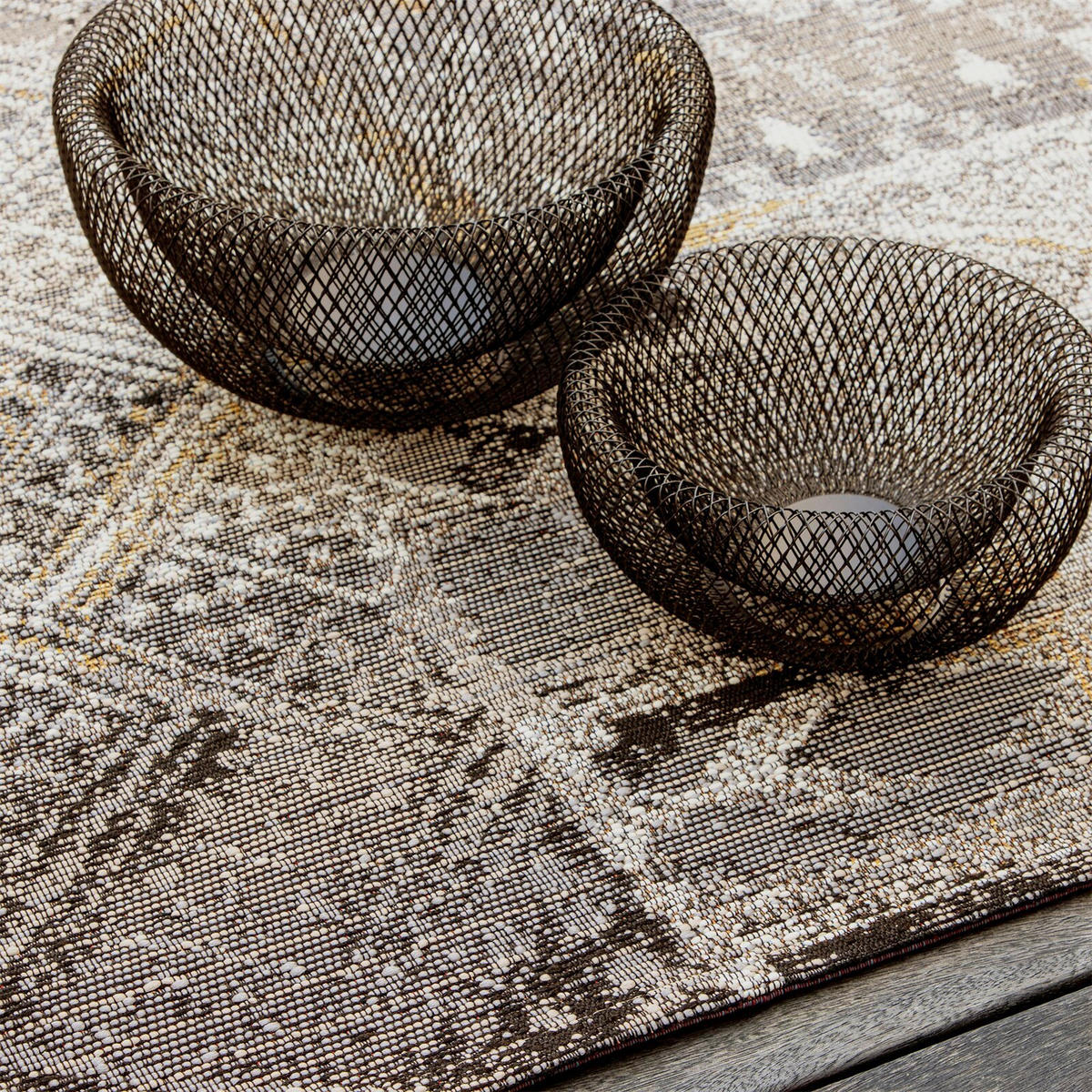 FLACHWEBETEPPICH 200/290 cm Grau  - Grau, Basics, Textil (200/290cm) - Kayoom