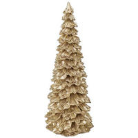 DEKOBAUM  - Goldfarben, LIFESTYLE, Kunststoff (18,5/46,5cm) - X-Mas