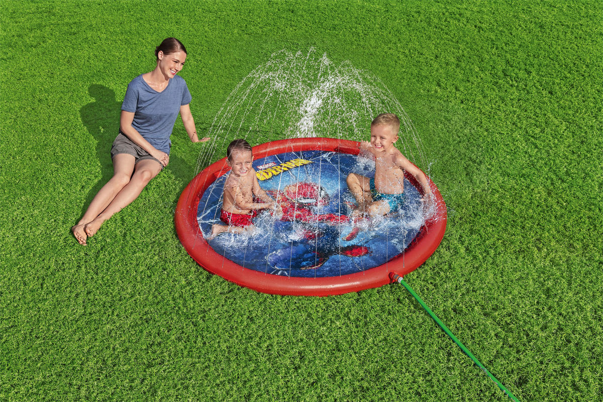 WASSERSPIELZEUG Rot, Multicolor  - Rot/Multicolor, KONVENTIONELL, Kunststoff (165cm) - Bestway