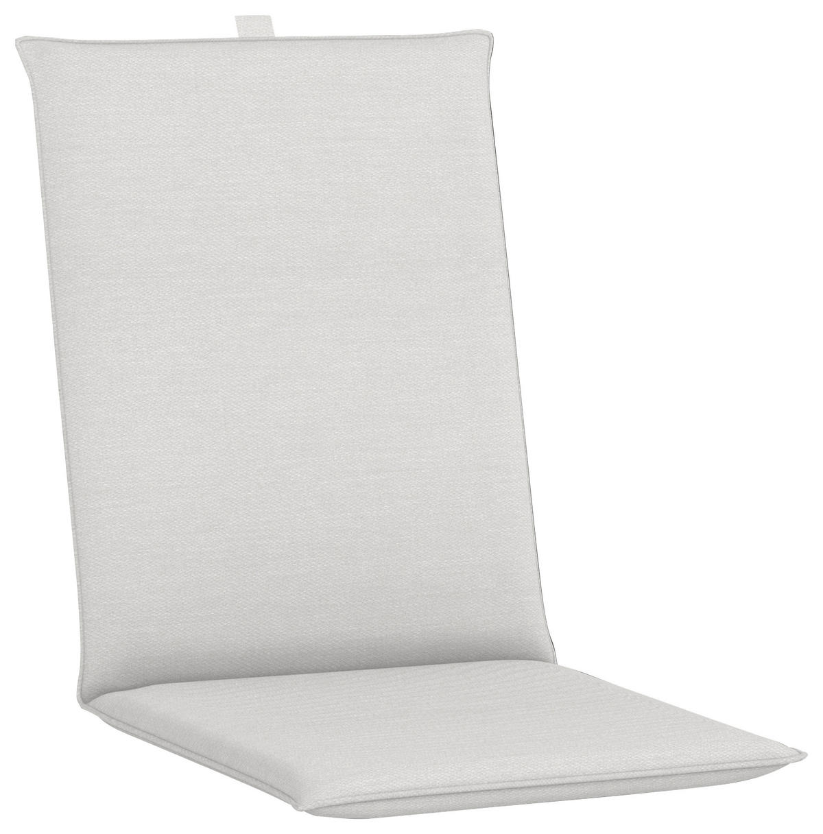 SESSELAUFLAGE in Hellgrau Uni  - Hellgrau, Basics, Textil (48/5/105cm)