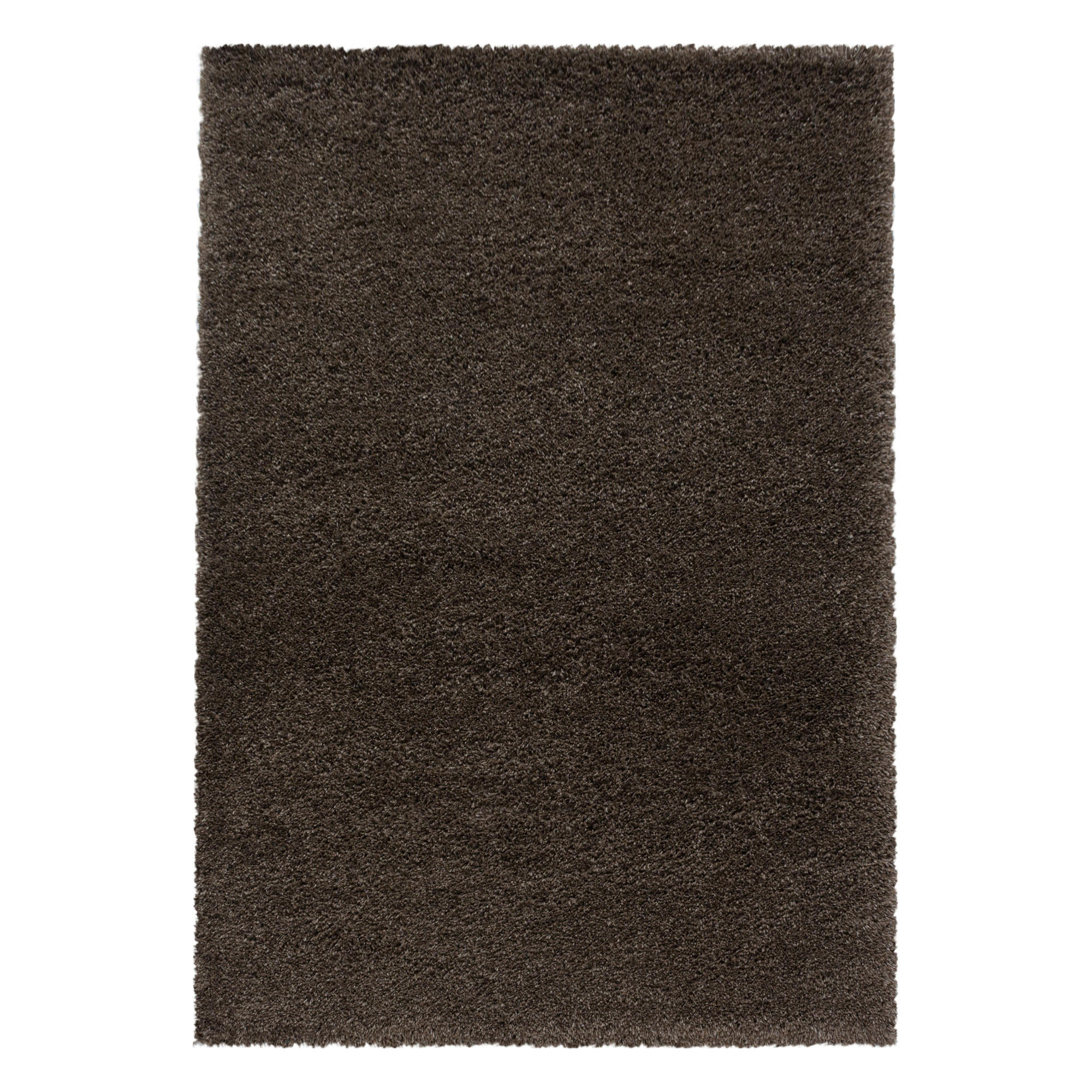 LÄUFER 80/250 cm Fluffy 3500 Braun - Braun, Basics, Textil (80/250cm)