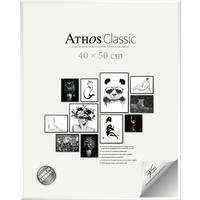 BILDERRAHMEN - Weiß Hochglanz, Basics, Papier/Holzwerkstoff (40/50/1,8cm)