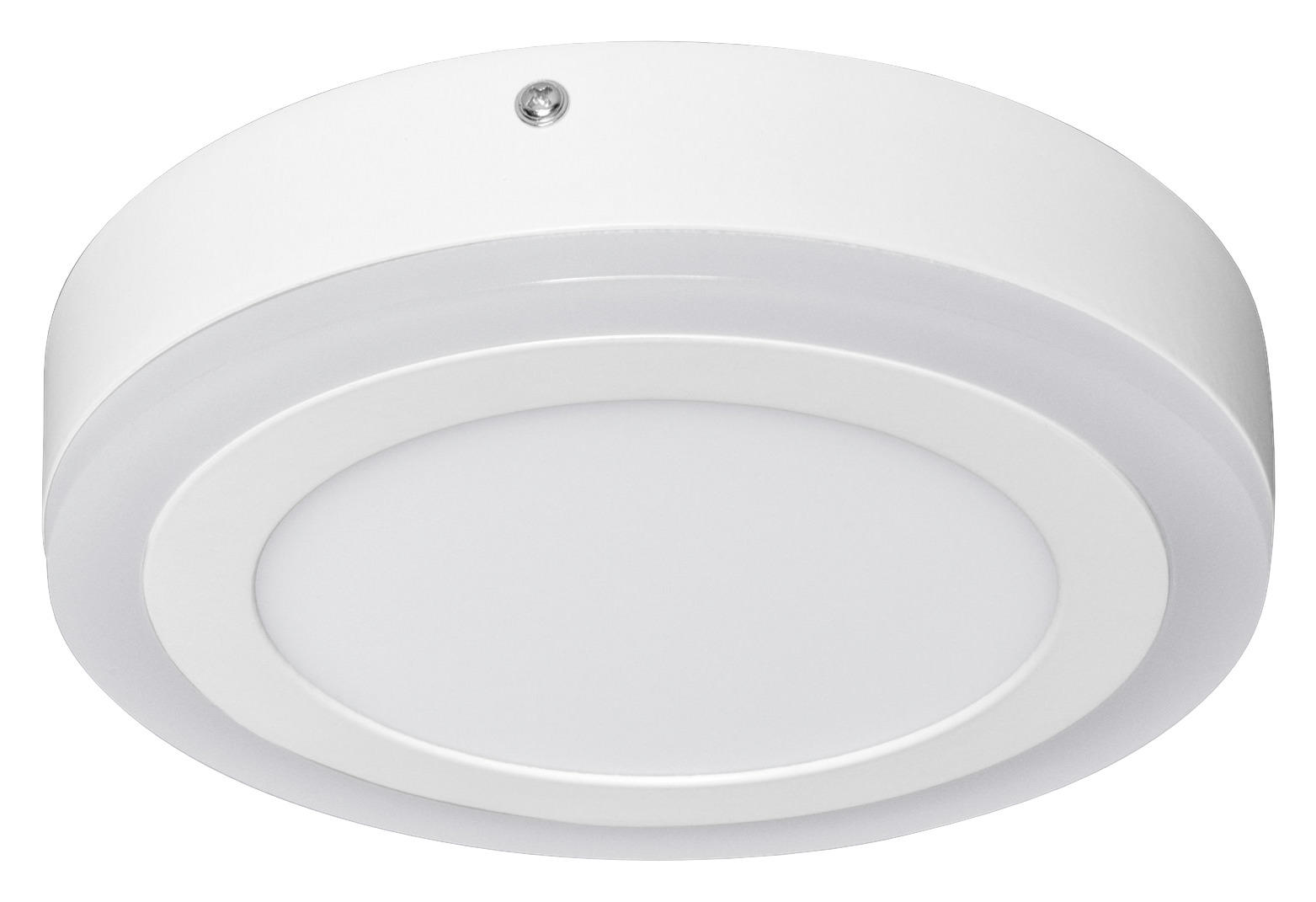 LED-DECKENLEUCHTE LED Click White Round  - Weiß, Basics, Kunststoff/Metall (19,7/4cm) - Ledvance