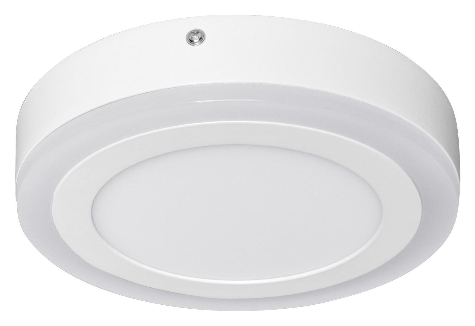 LED-DECKENLEUCHTE LED Click White Round - Weiß, Basics, Kunststoff/Metall (19,7/4cm) - Ledvance