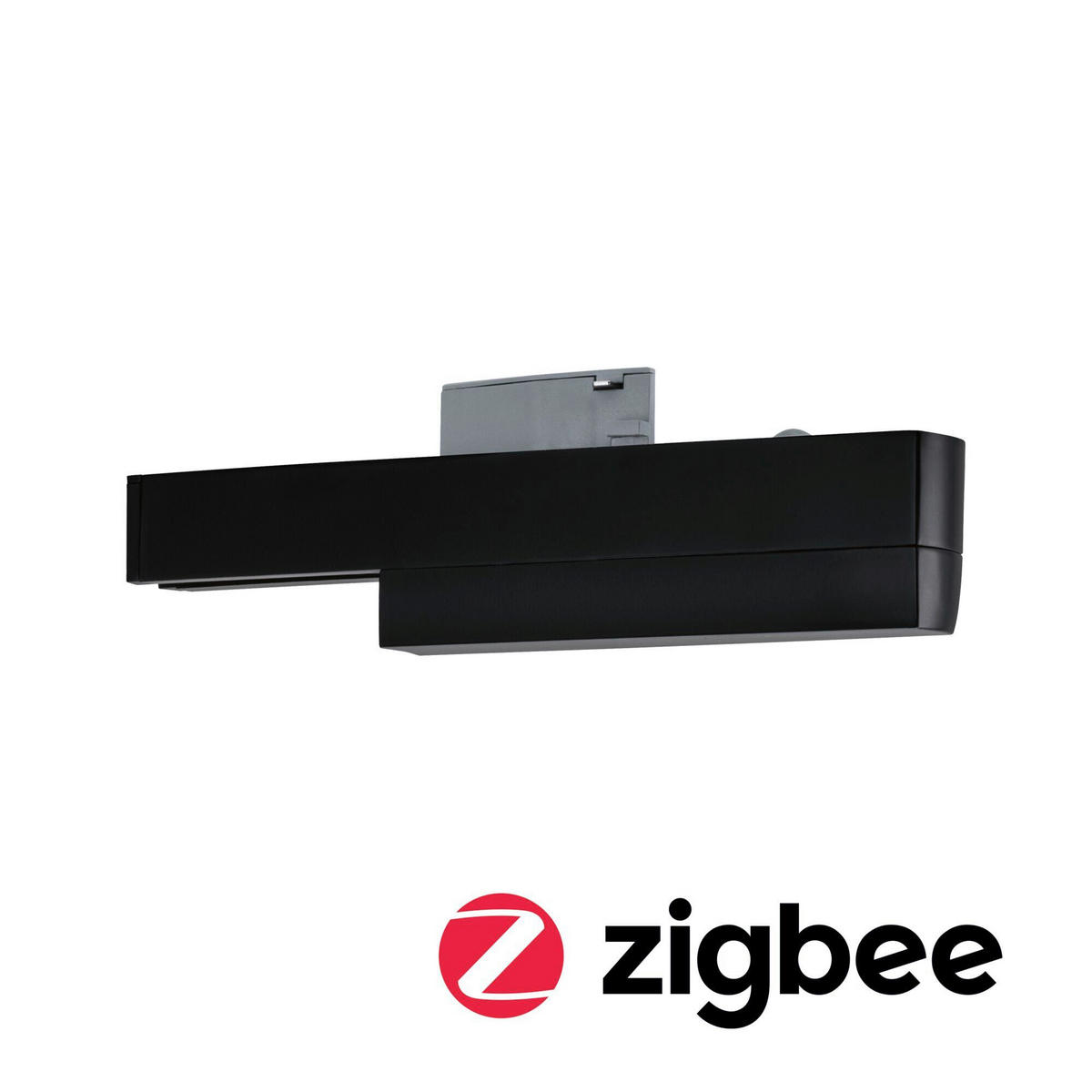 SCHIENENSYSTEM-ADAPTER - Schwarz, Basics, Kunststoff (16,6/5,0cm) - Paulmann