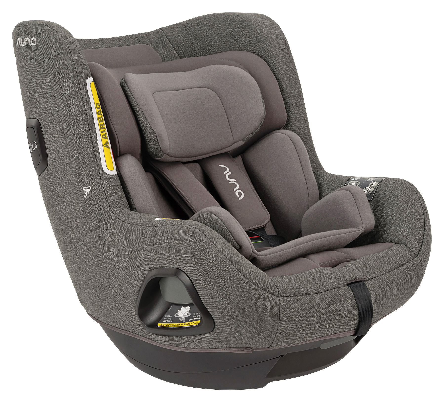 REBOARDER-KINDERSITZ TODL NEXT  - Grau, Basics, Naturmaterialien/Kunststoff (48/43/74cm) - Nuna