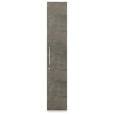 AKTENSCHRANK Anthrazit, Weiß  - Anthrazit/Weiß, KONVENTIONELL, Holzwerkstoff (40/220,5/41,9cm) - Moderano