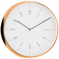 WANDUHR Kupferfarben  - Kupferfarben, Basics, Kunststoff (30,0cm)