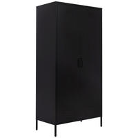 HIGHBOARD  in 80/185/40 cm  - Schwarz, Design, Metall (80/185/40cm) - MID.YOU