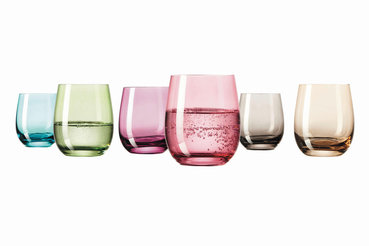 GLÄSERSET Sora  6-teilig  - Multicolor, Basics, Glas (26,7/10,3/17,8cm) - Leonardo