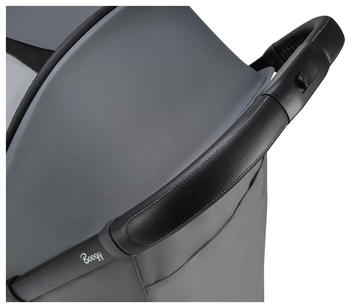 BUGGY Boogy 2 Stone  - Dunkelgrau/Schwarz, Basics, Textil/Metall (51/105/84,5cm) - Osann