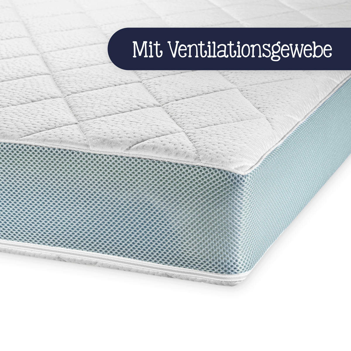 KINDERMATRATZE Höhe ca. 10 cm  - Basics (70cm) - Zöllner