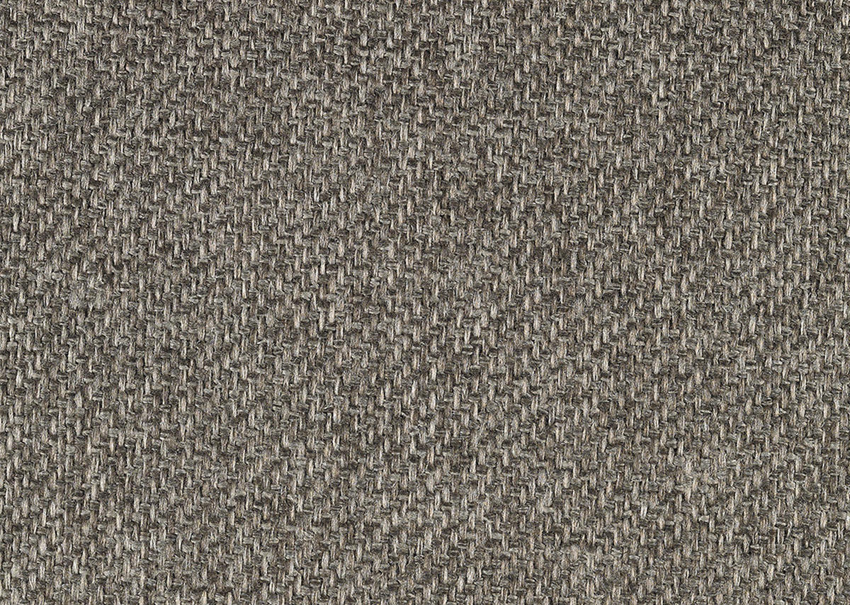 RÉCAMIERE in Plüsch Graubraun  - Graubraun/Naturfarben, Design, Holz/Textil (216/90/109cm) - Niels Andersson