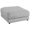 HOCKER in Textil Grau  - Schwarz/Grau, Design, Kunststoff/Textil (100/86/100cm) - Lomoco