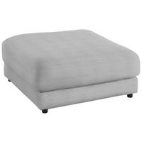 HOCKER in Textil Grau  - Schwarz/Grau, Design, Kunststoff/Textil (100/86/100cm) - Lomoco