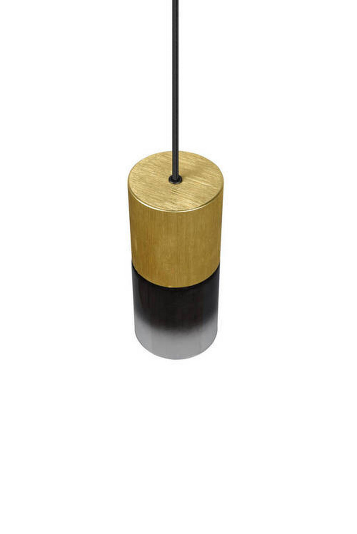 HÄNGELEUCHTE 10/150 cm    - Anthrazit/Messingfarben, Design, Glas/Metall (10/150cm) - Trio Leuchten