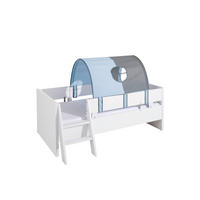 SPIELZELT - Anthrazit/Hellblau, Basics, Textil (77,0/37,0/75,0cm) - Paidi