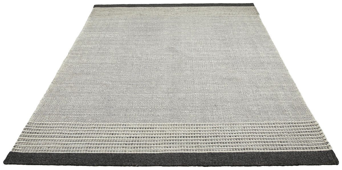 Wollteppich, 160/230 cm, antracitová - antracitová, Natur, textil (160/230cm) - Linea Natura