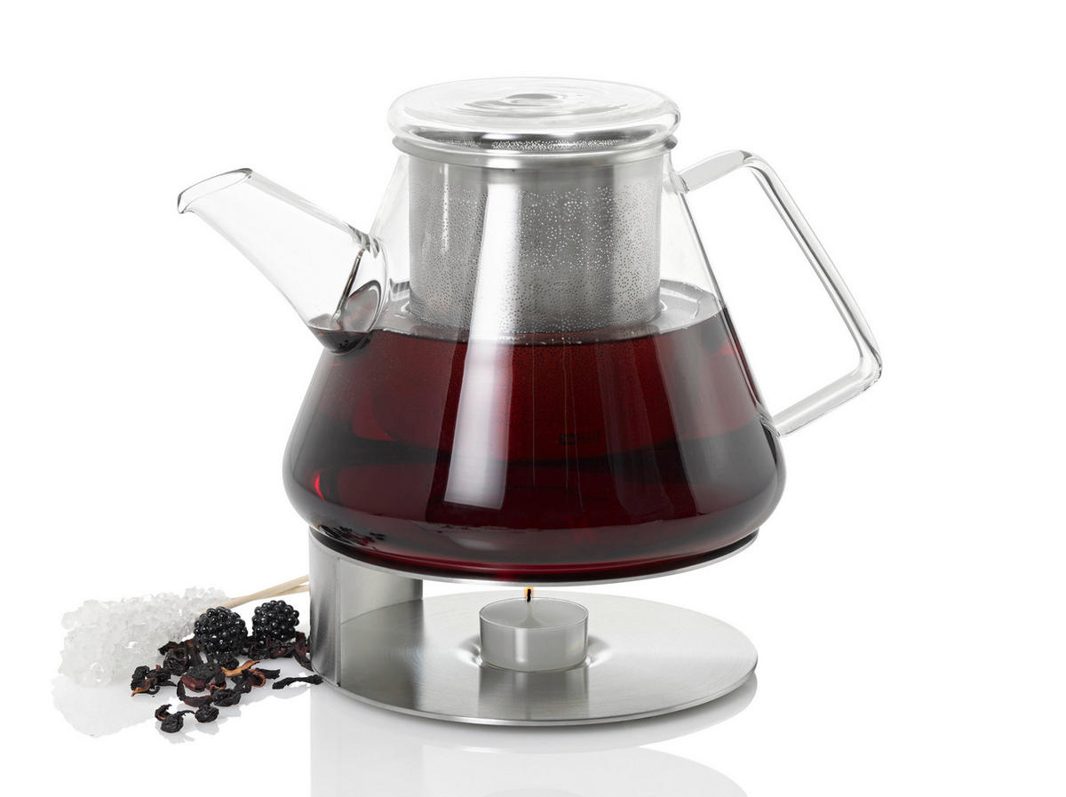 SPEISENWÄRMER UND STÖVCHEN - Edelstahlfarben, Design, Metall (16/5cm) - AdHoc