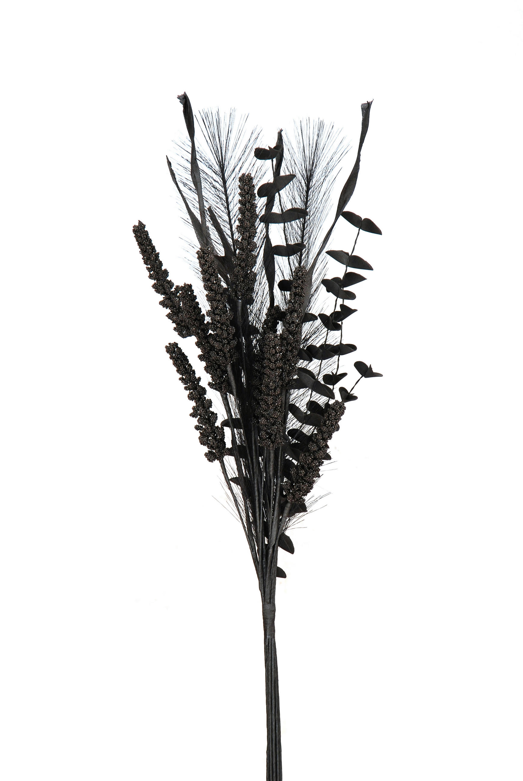 KUNSTPFLANZE 56 cm  - Schwarz, Basics (56cm)