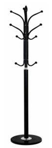 KLEIDERSTÄNDER in Schwarz 37/179/37 cm   - Schwarz, Basics, Kunststoff/Stein (37/179/37cm) - Carryhome