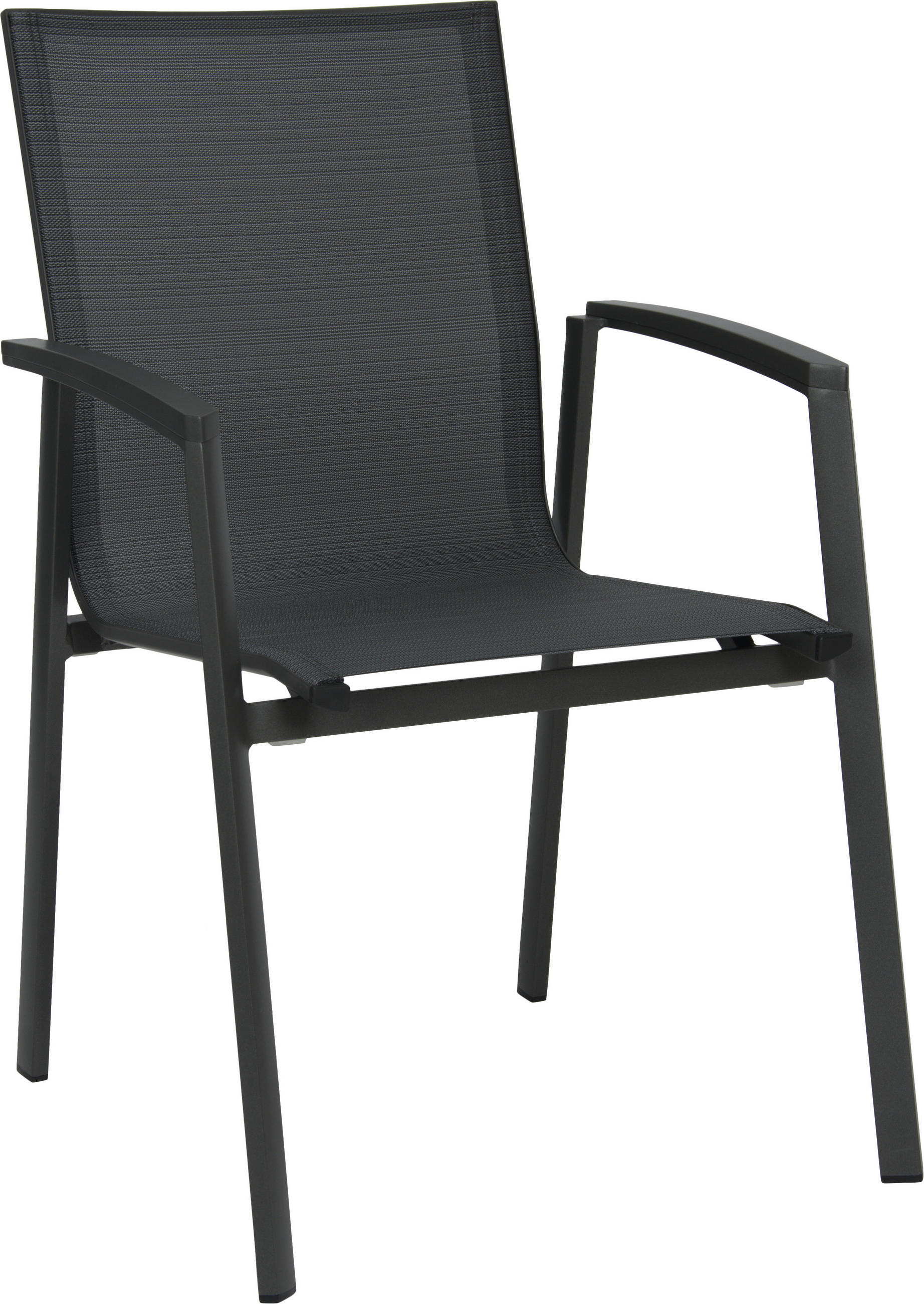 STAPELSESSEL in Metall, Textil Anthrazit  - Dunkelgrau/Anthrazit, Basics, Textil/Metall (57/89/65cm) - Stern