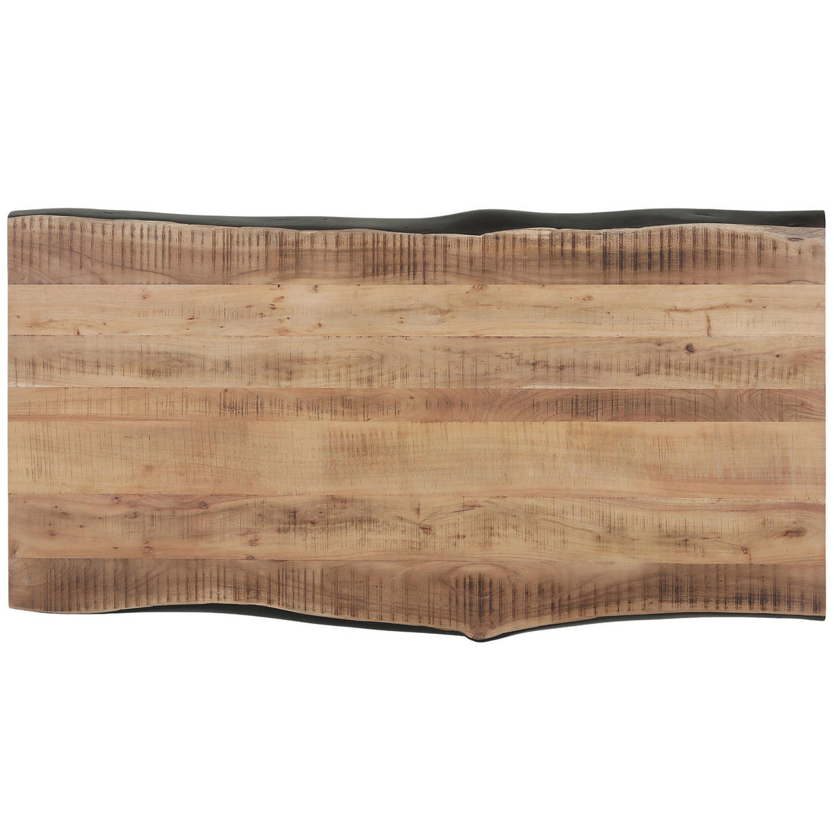 TISCHPLATTE Akaziefarben   - Akaziefarben, Design, Holz (200/100/5cm) - Landscape