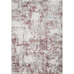 WEBTEPPICH 67/140 cm Sorrent  - Silberfarben/Rosa, Design, Textil (67/140cm) - Novel